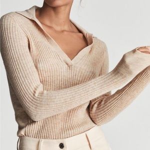 Reiss Emerson-alpaca rugby top